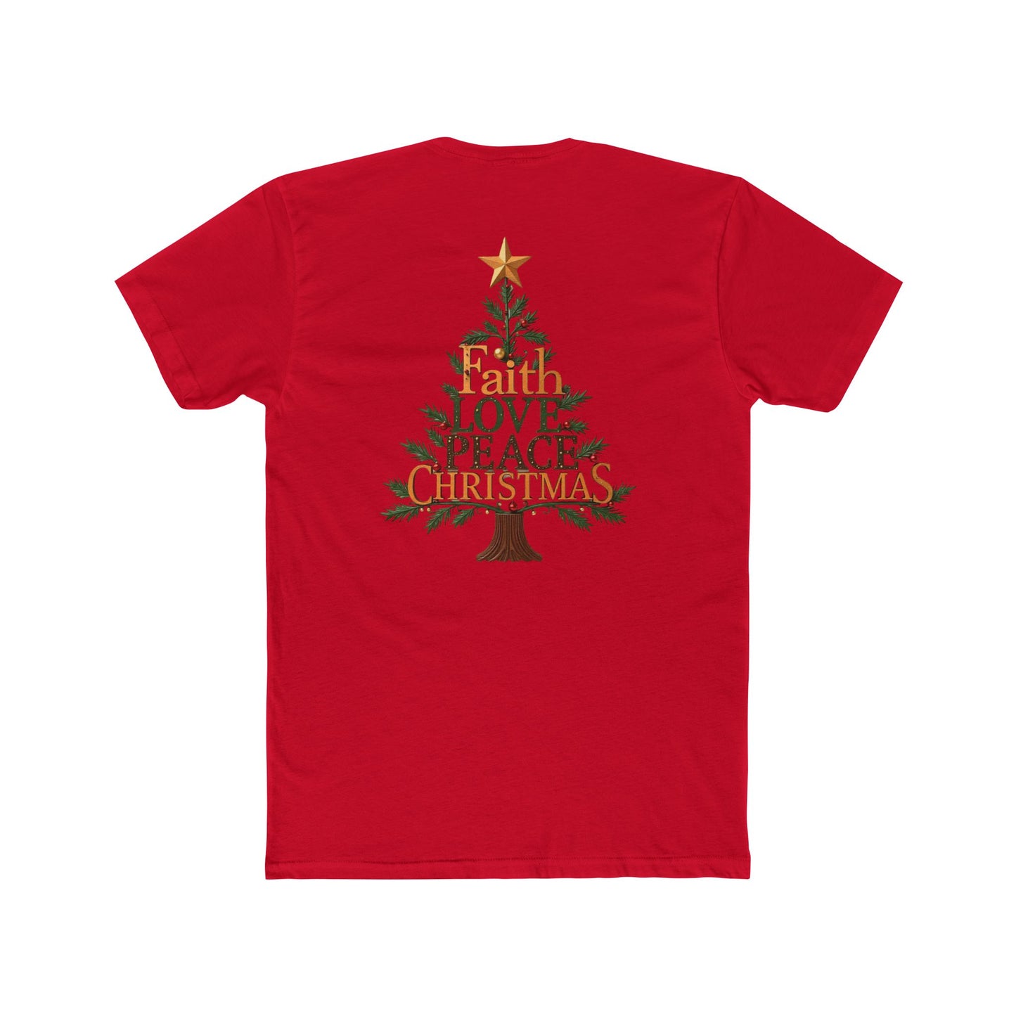 Holiday Cotton Crew Tee