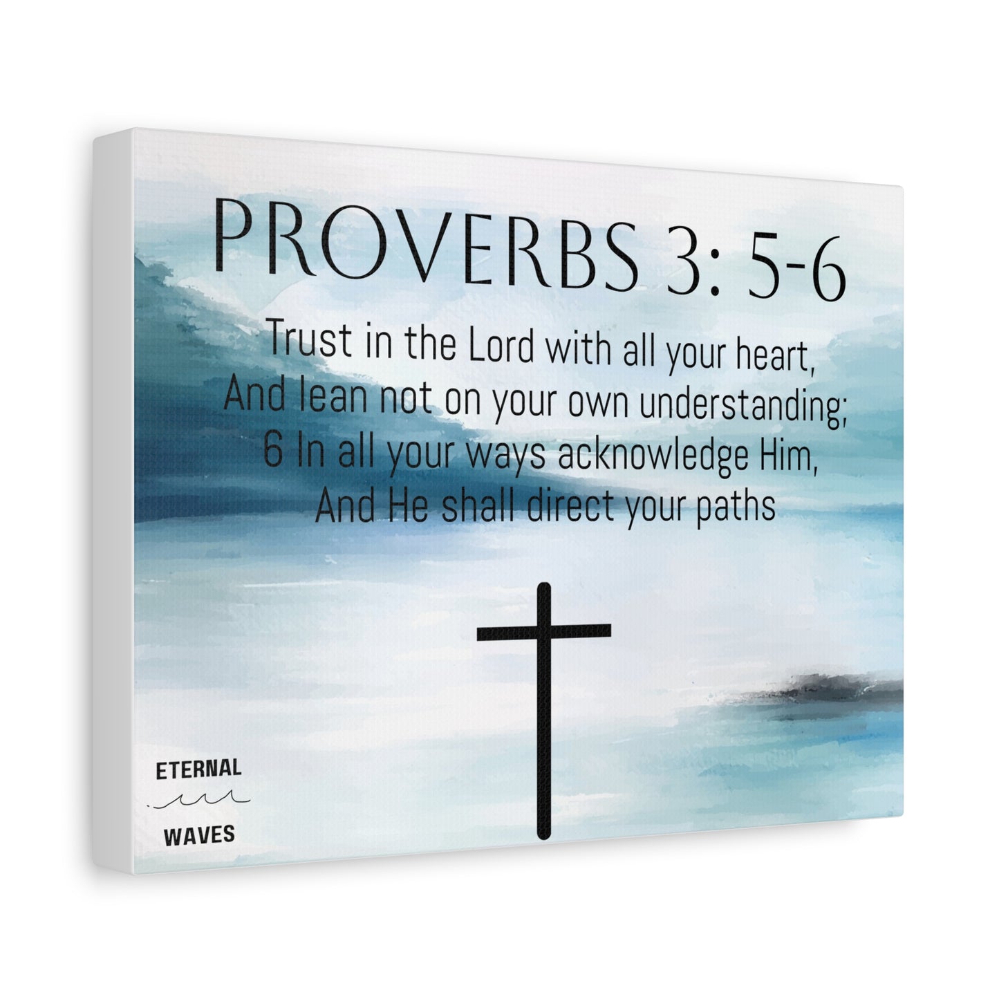 Proverbs 3:5-6 Canvas