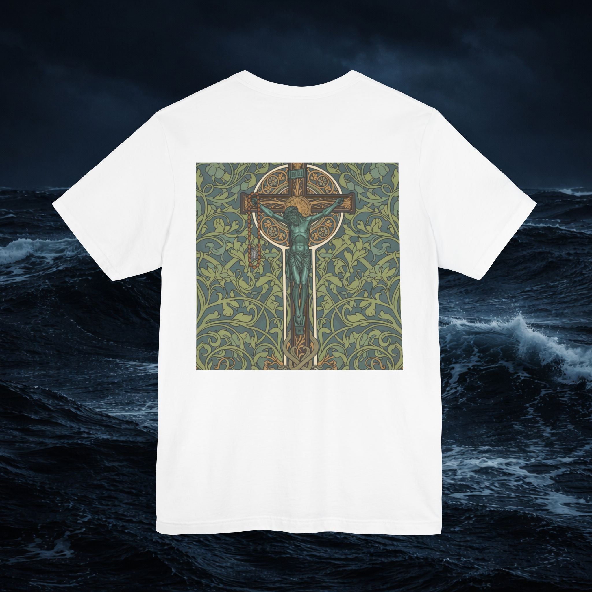 Eternal Waves T-Shirt Crucifix