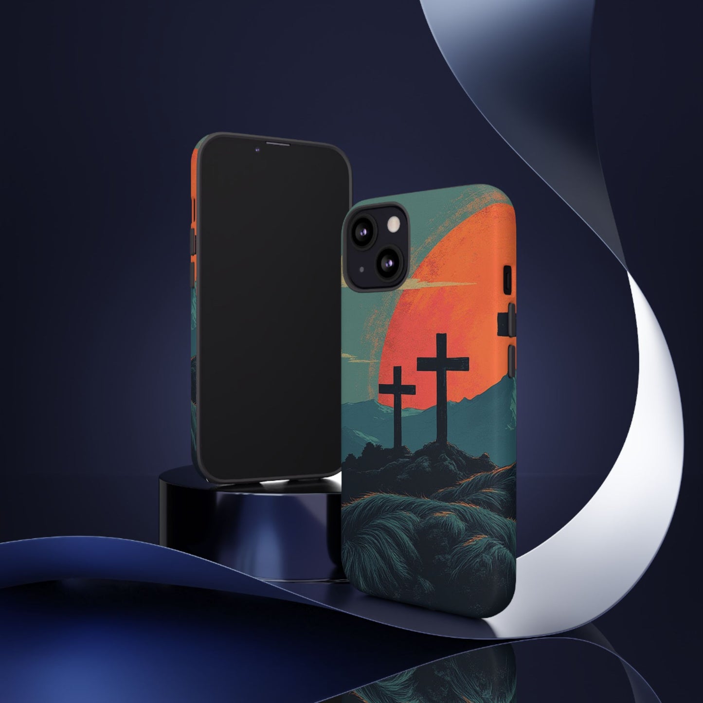 Eternal Waves Tough Phone Cases