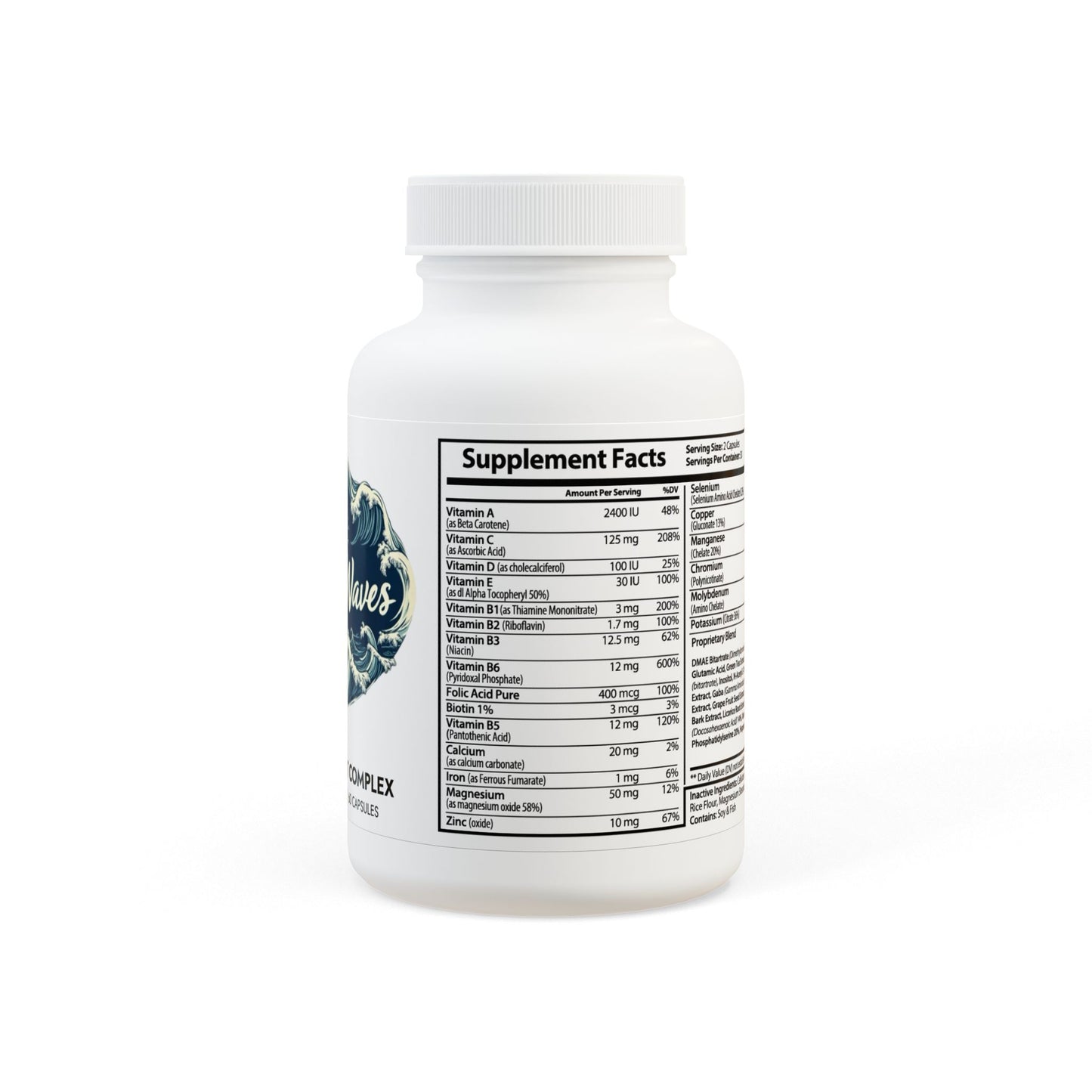 Brain Support Complex Supplement (60 Capsules)