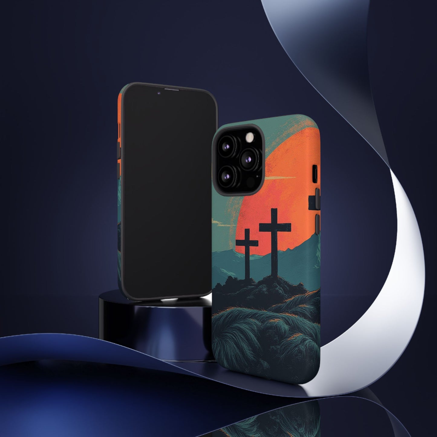 Eternal Waves Tough Phone Cases