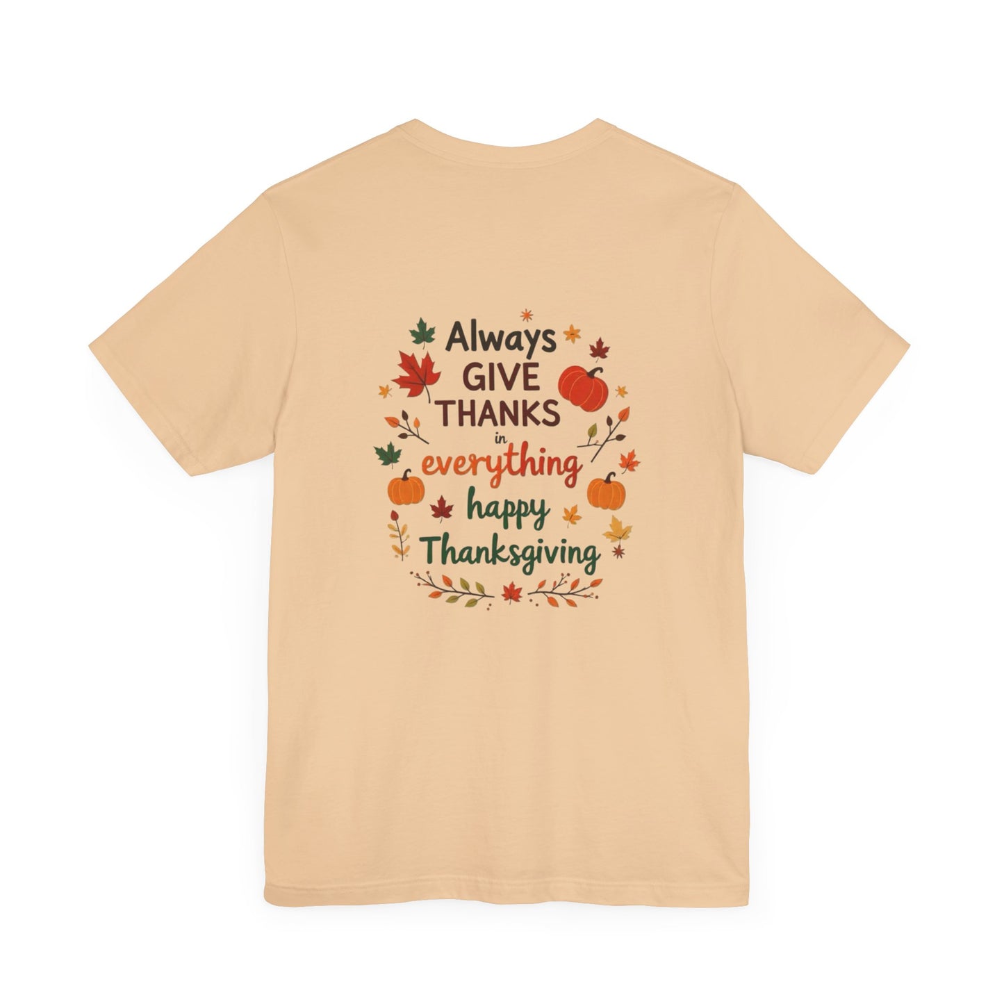 Thanksgiving Short Sleeve Tee