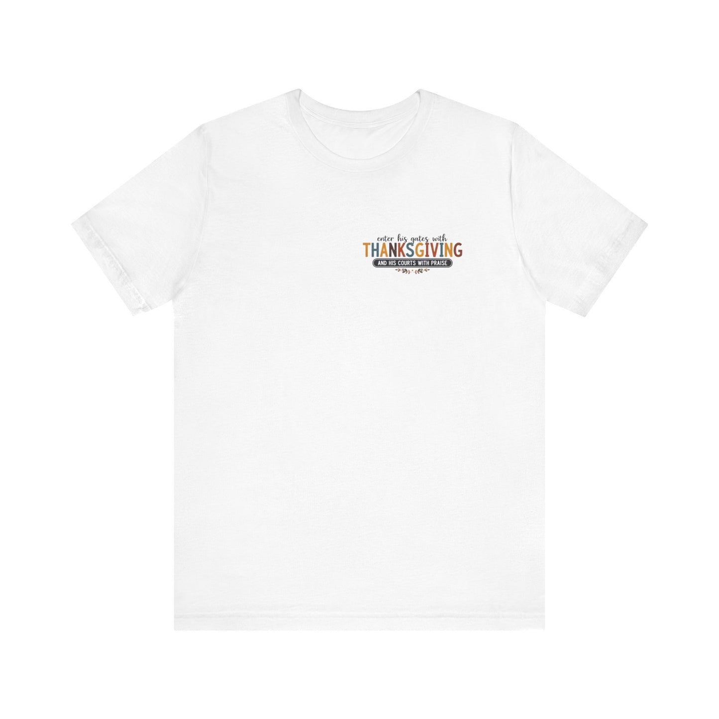 Thanksgiving Short Sleeve Tee