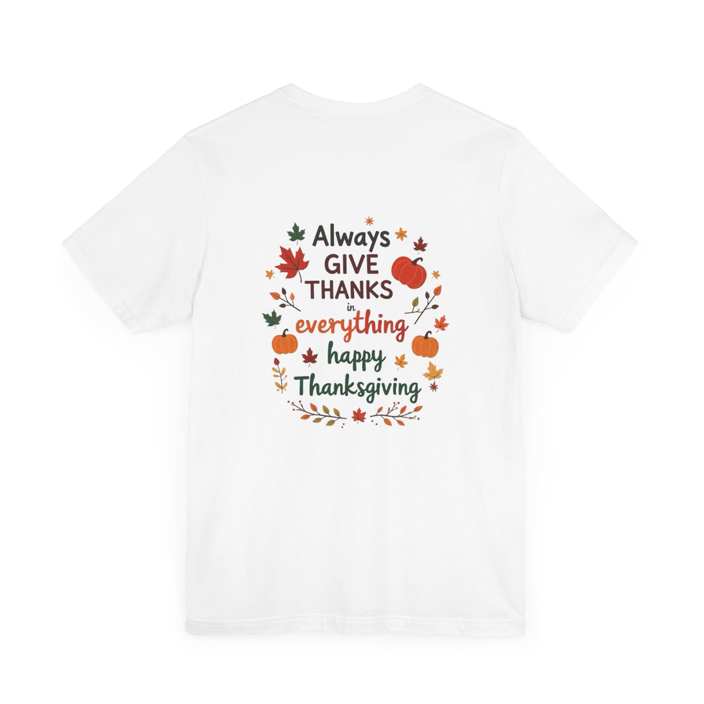 Thanksgiving Short Sleeve Tee