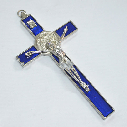 Cross christian ornament