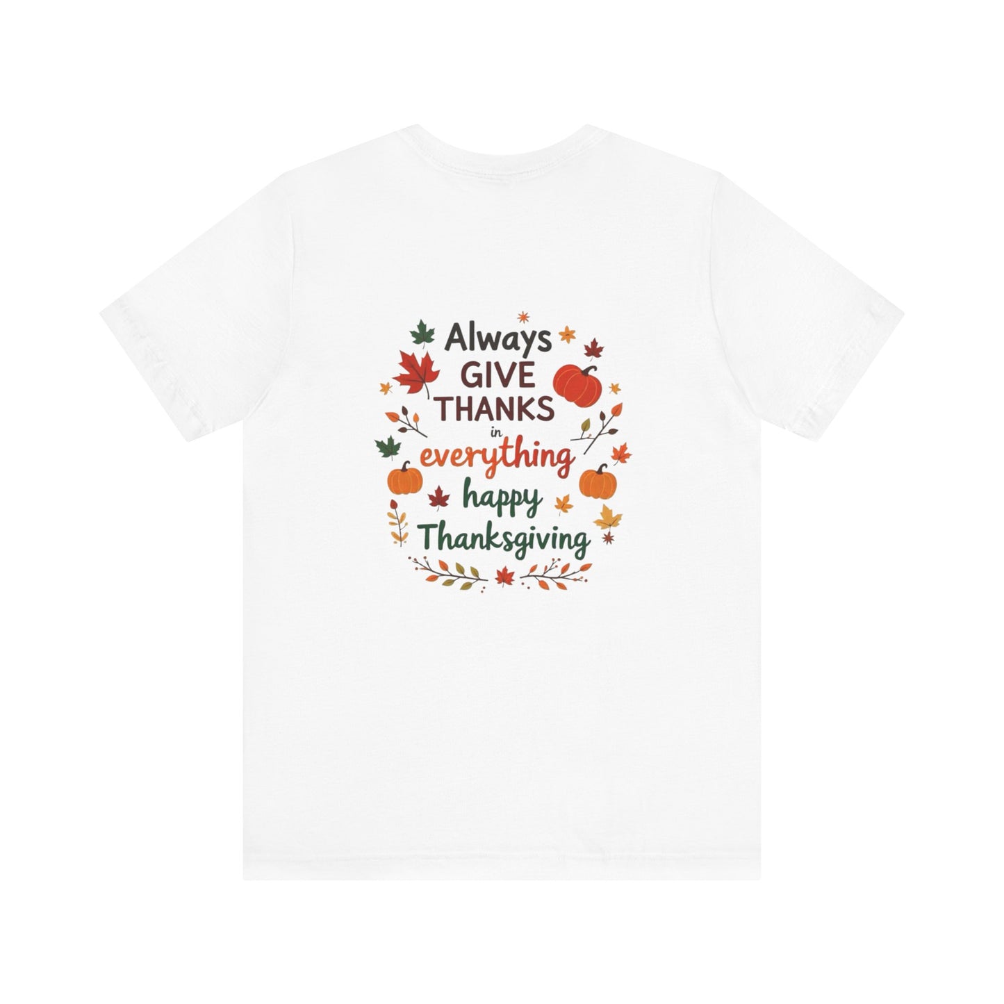 Thanksgiving Short Sleeve Tee