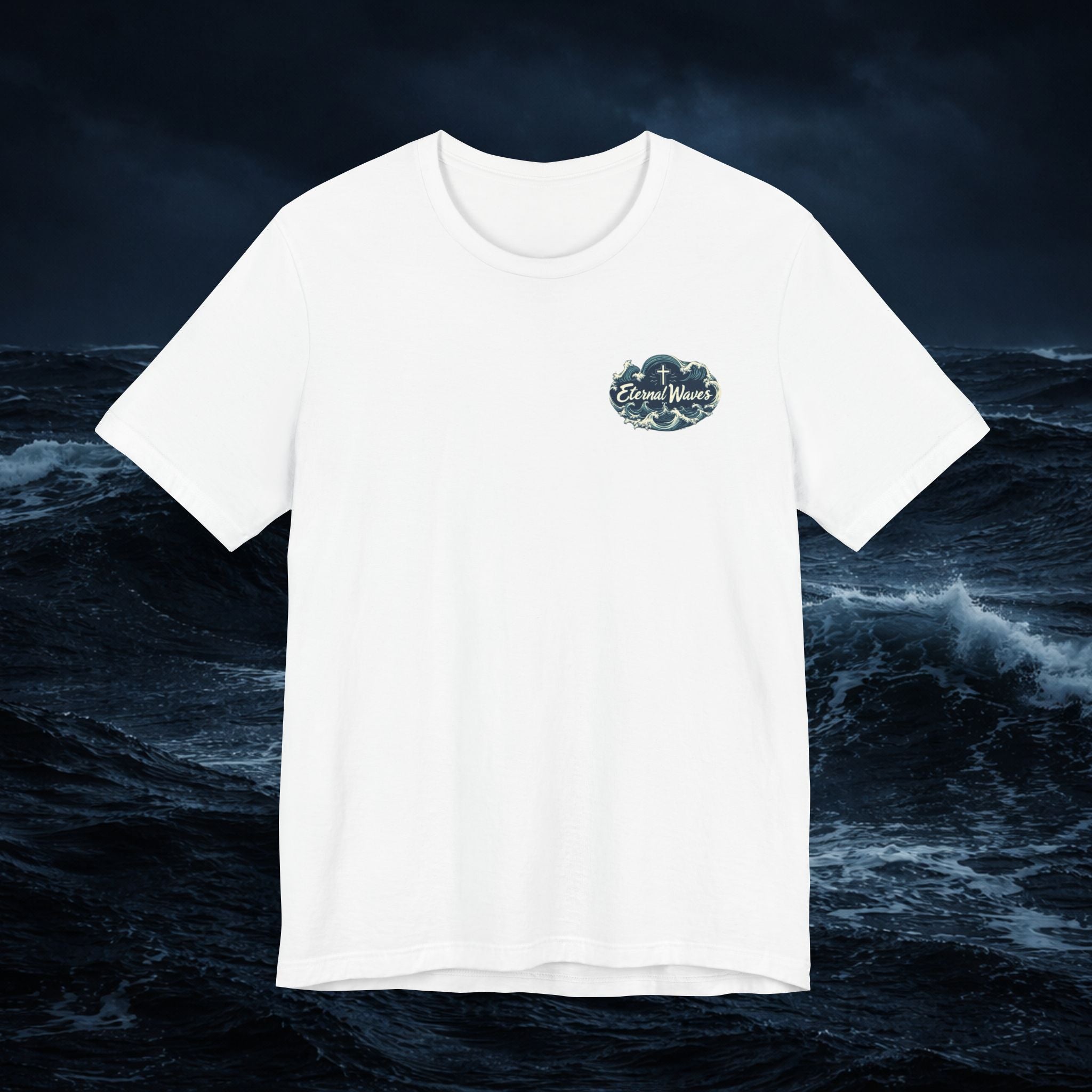 Eternal Waves T-Shirt Crucifix