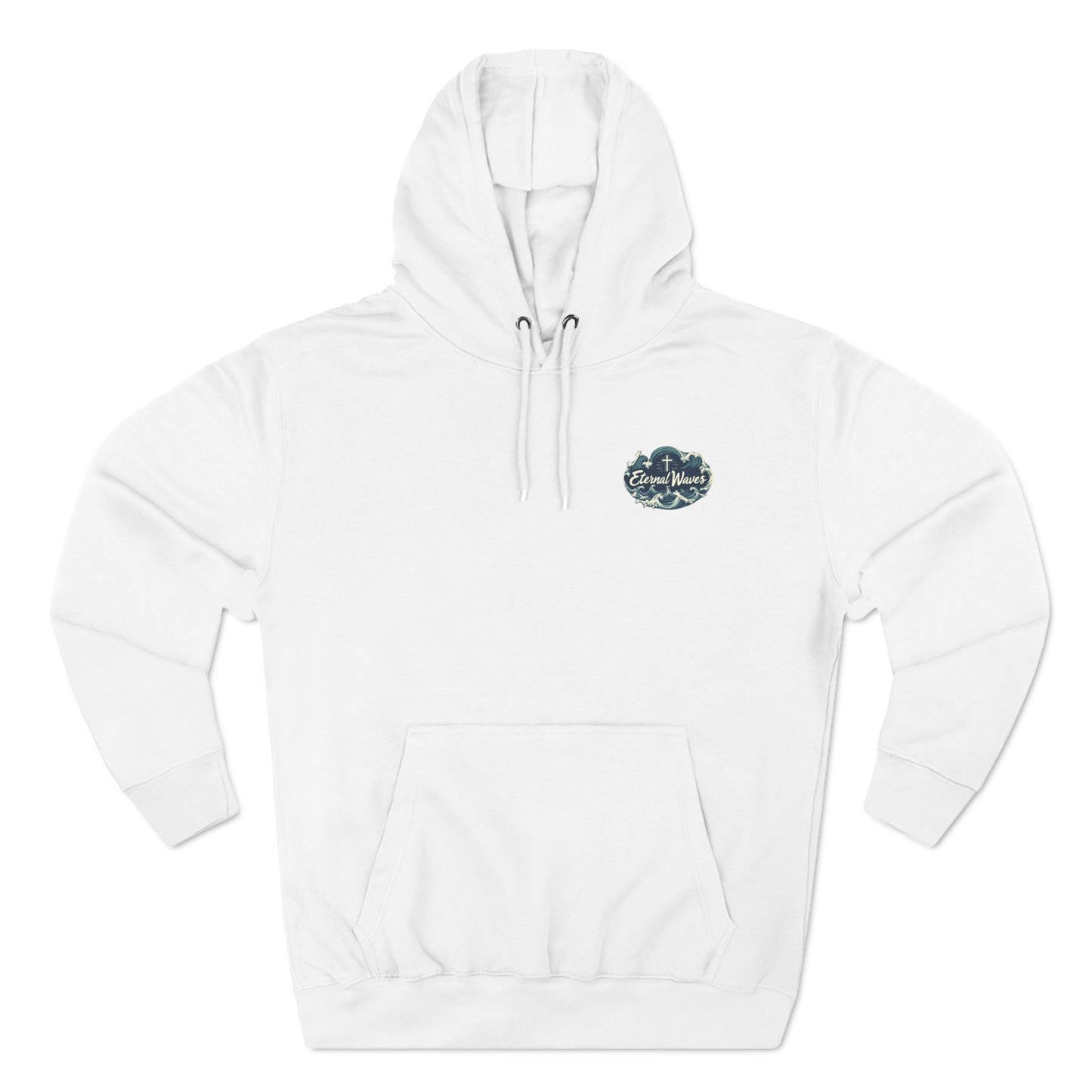 Three-Panel Fleece Hoodie