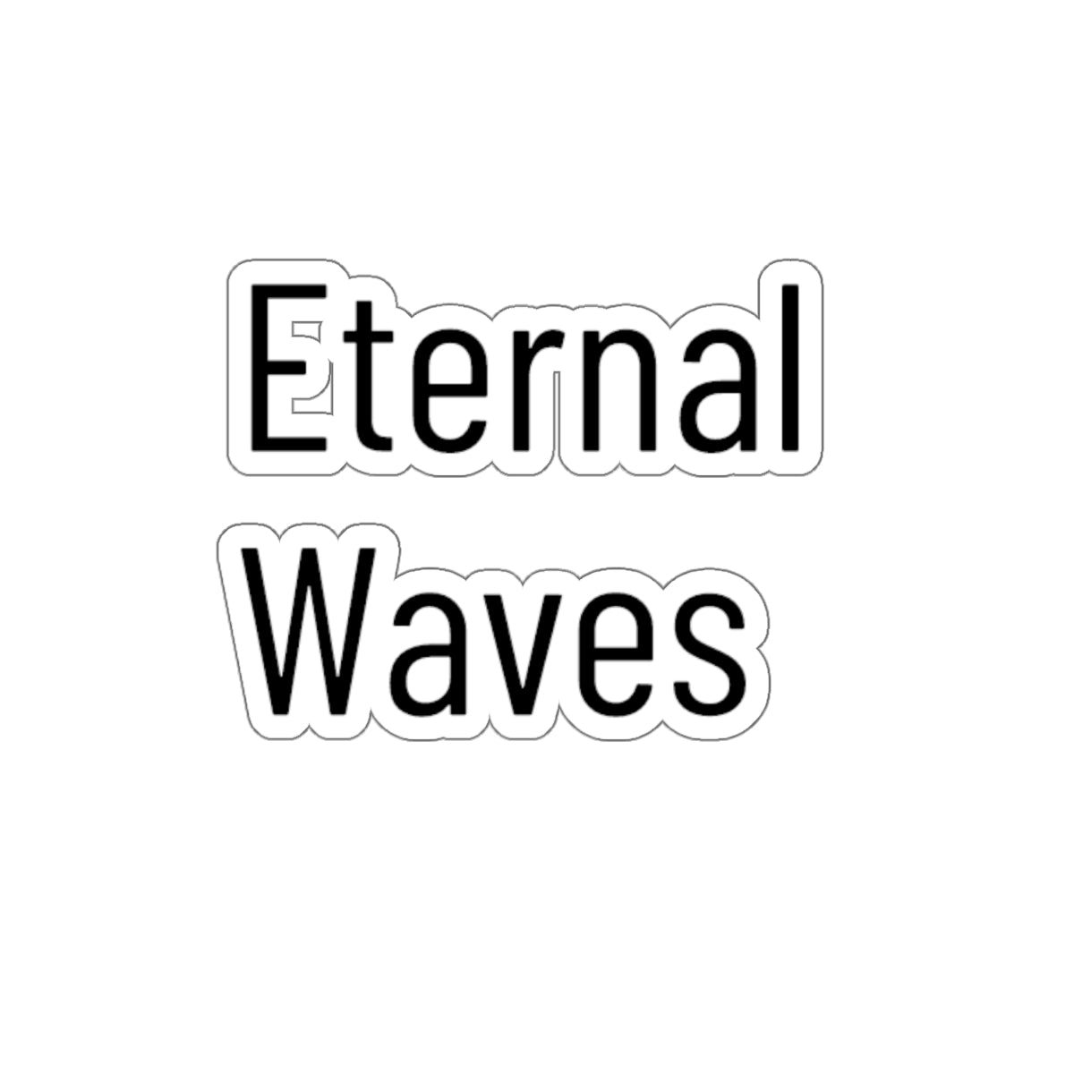 Eternal Waves Sticker