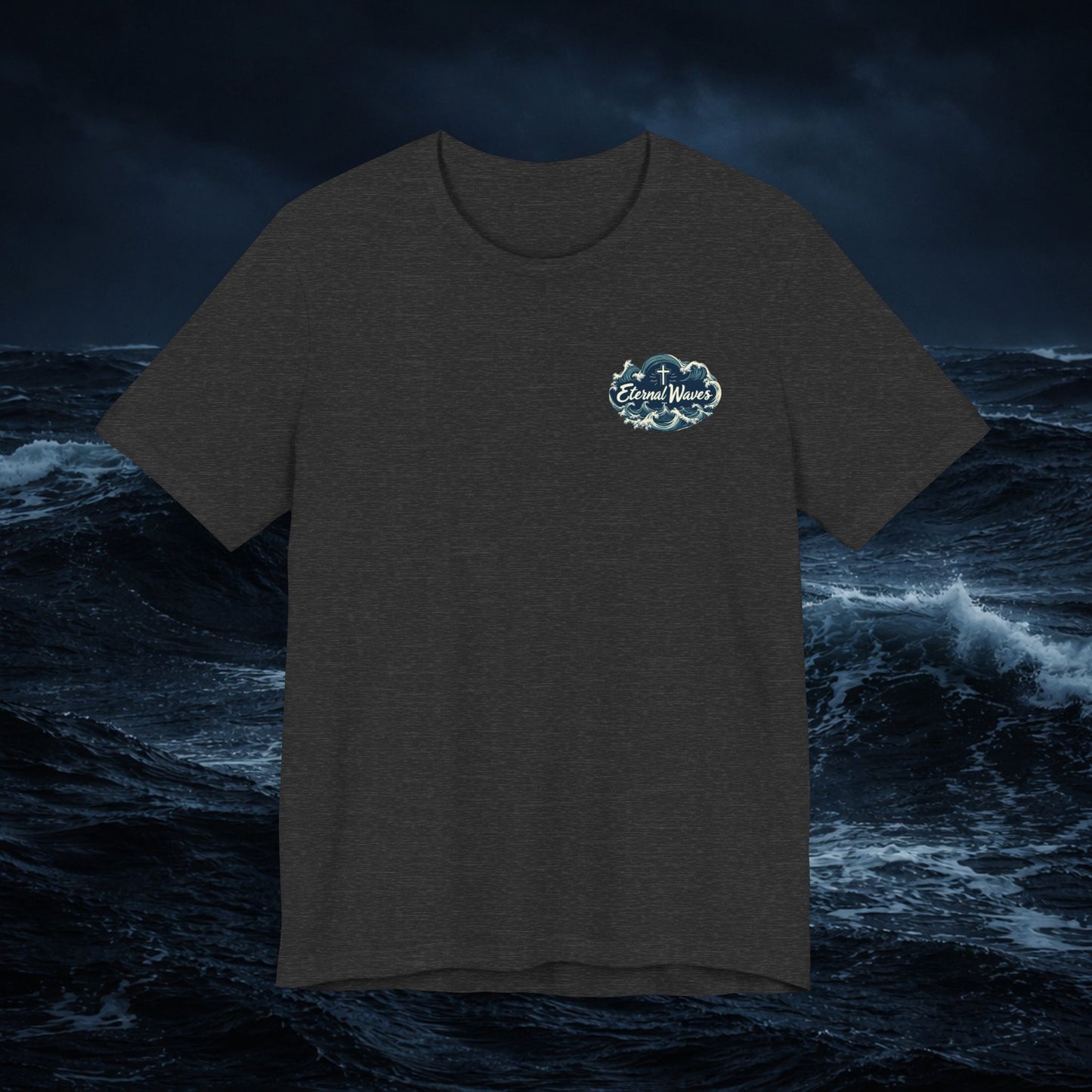 Eternal Waves T-Shirt Crucifix