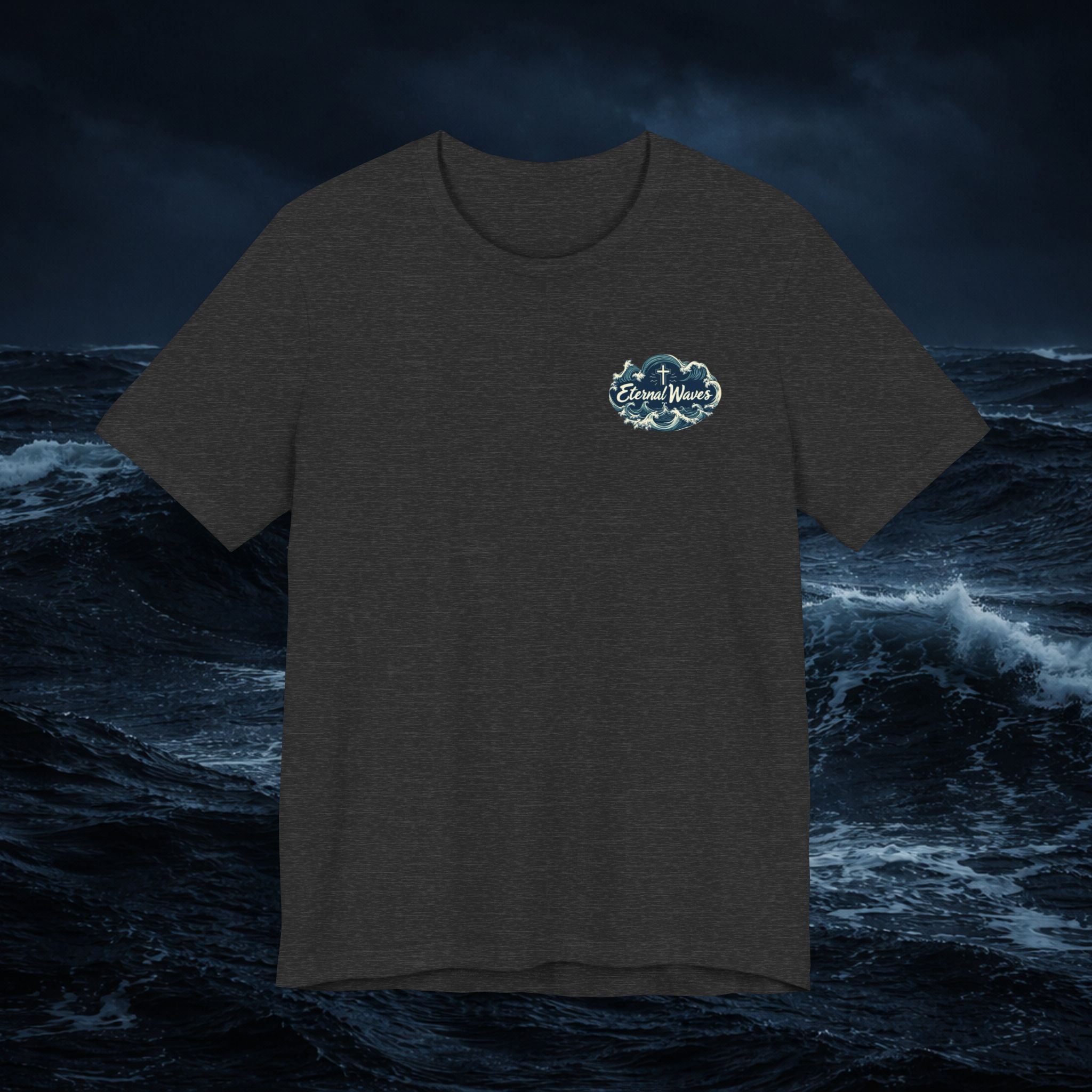 Eternal Waves T-Shirt Crucifix