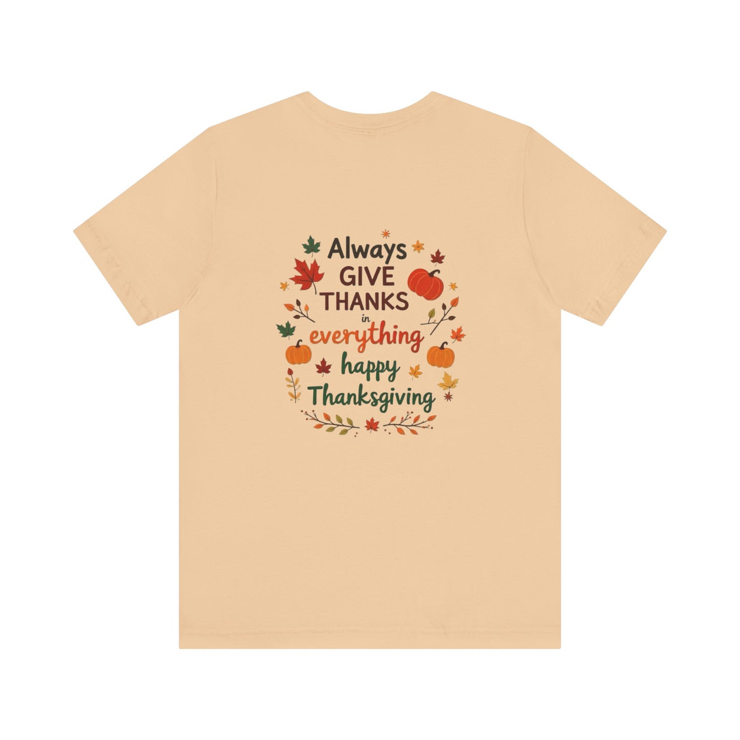 Thanksgiving Short Sleeve Tee