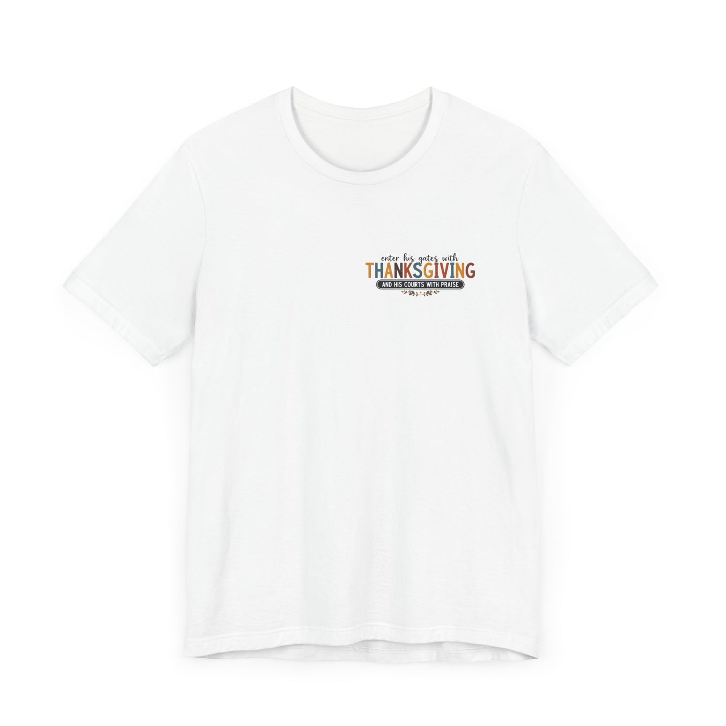 Thanksgiving Short Sleeve Tee